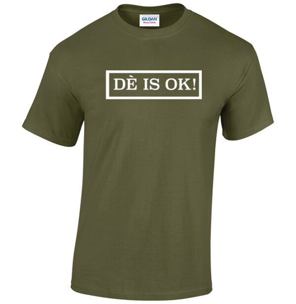 De is ok! De enige echte Tilburgse Shirts verkrijgbaar bij HB-Webshop. Onderdeel van HB-Creations Tilburg Reeshof.