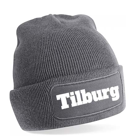 Tilburg muts in dubbel tricot. Lekker warm voor de winter maanden. HB-Webshop is een onderdeel van HB-Creations Tilburg Reeshof.