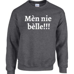 Warme trui van het merk Gildan met de tekst Naaitum HB-webshop is een onderdeel van HB-Creations Tilburg Reeshof.