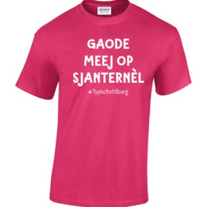 T-shirt Gaode meej op Sjanternèl